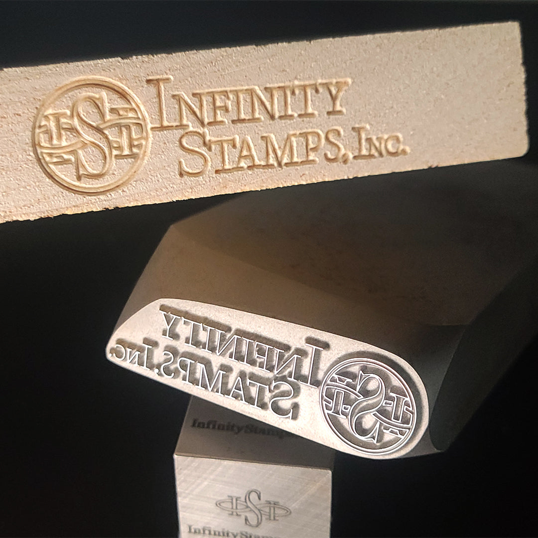 Infinity Stamps, Inc. - Custom Steel Hand Stamp for Plastic – Infinity  Stamps Inc.