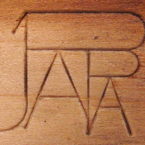 Custom 3 x 2 Vertical Wood Hand Stamp