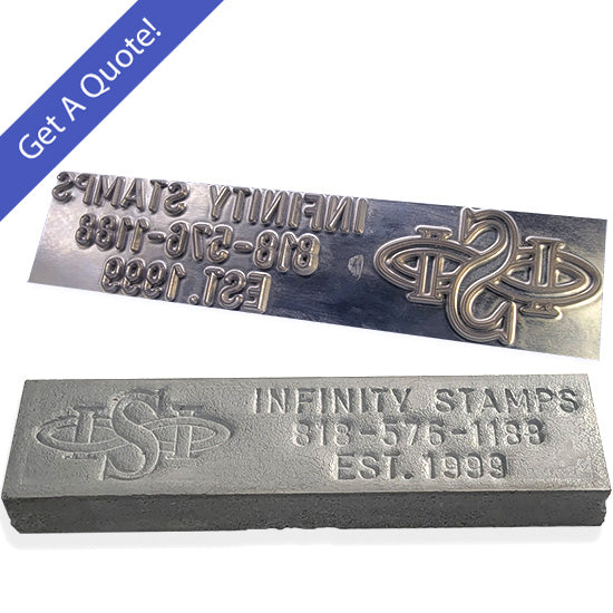 Infinity Stamps, Inc. - Custom Steel Hand Stamp for Metals