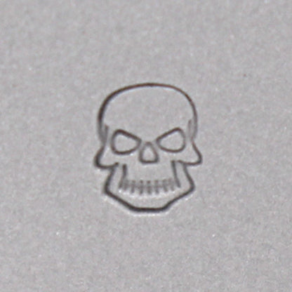 Skull Imprint in Metal
