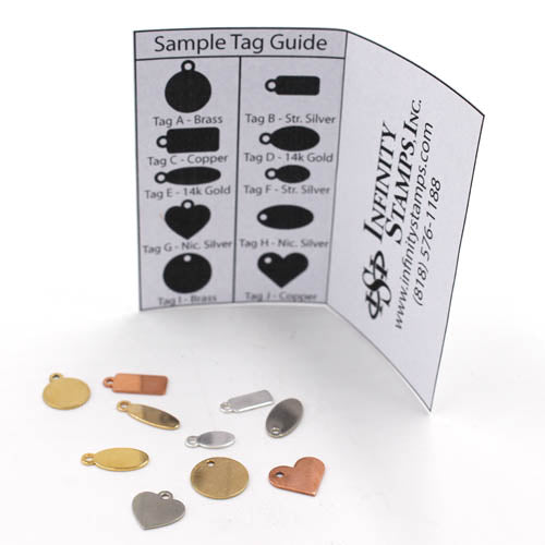 Jewelry Tags - Sample Pack – Infinity Stamps Inc.